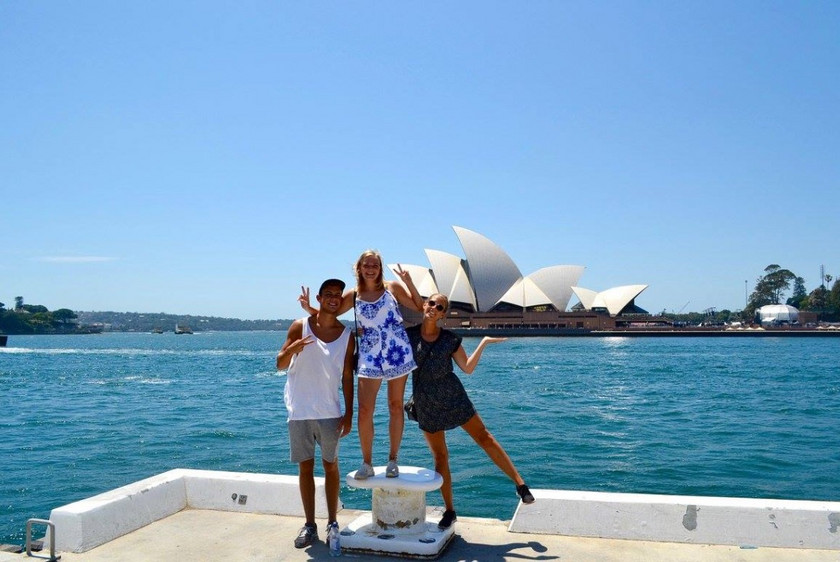 DTU studerende i Sydney