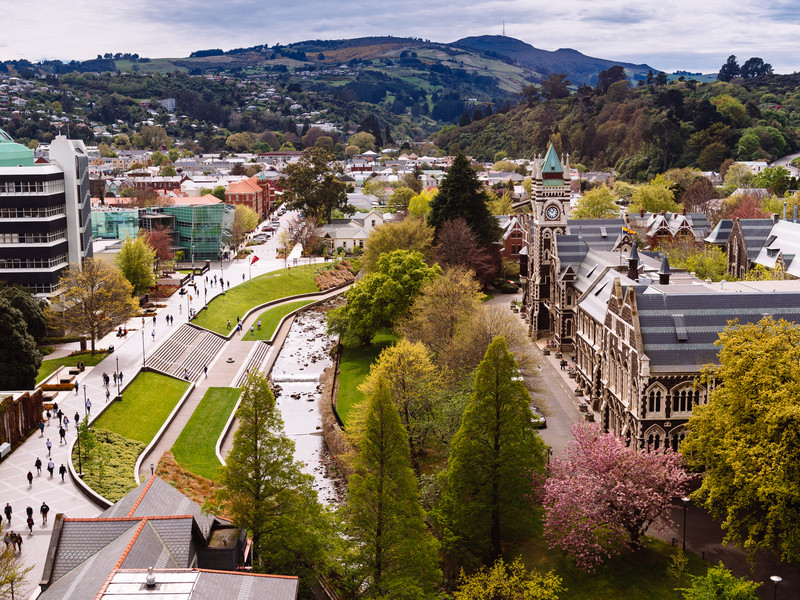 University of Otago, New Zealand - om universitetet